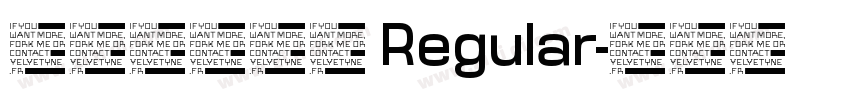 字嗨標準楷體 Regular字体转换
